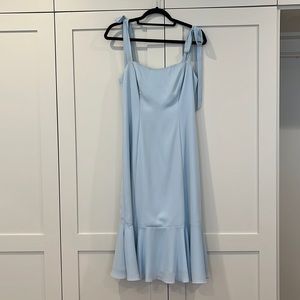 Light blue midis dress